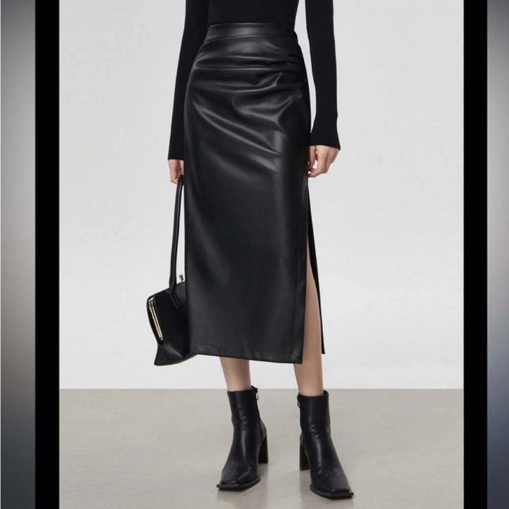 Leather Skirt